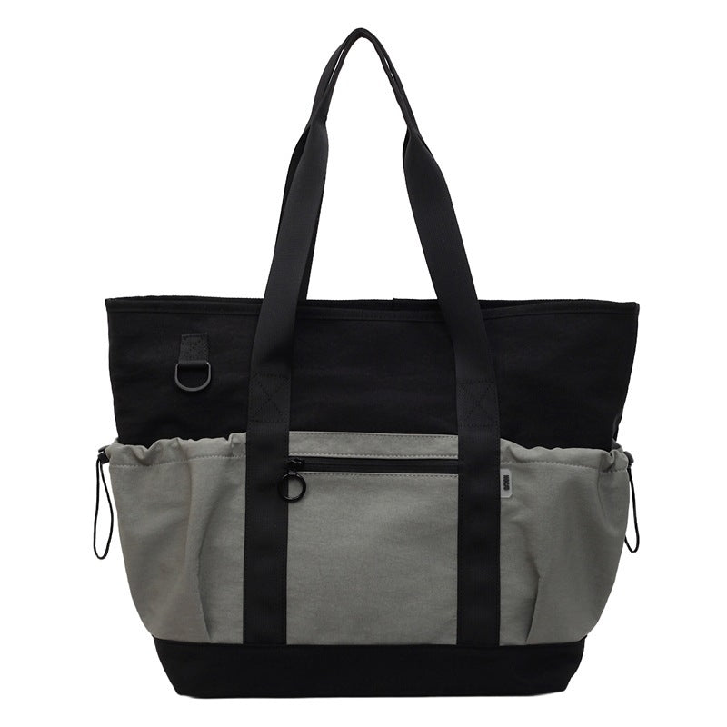 Women’s Travel Fitness Bag – Lightweight Oxford Yoga Shoulder Tote