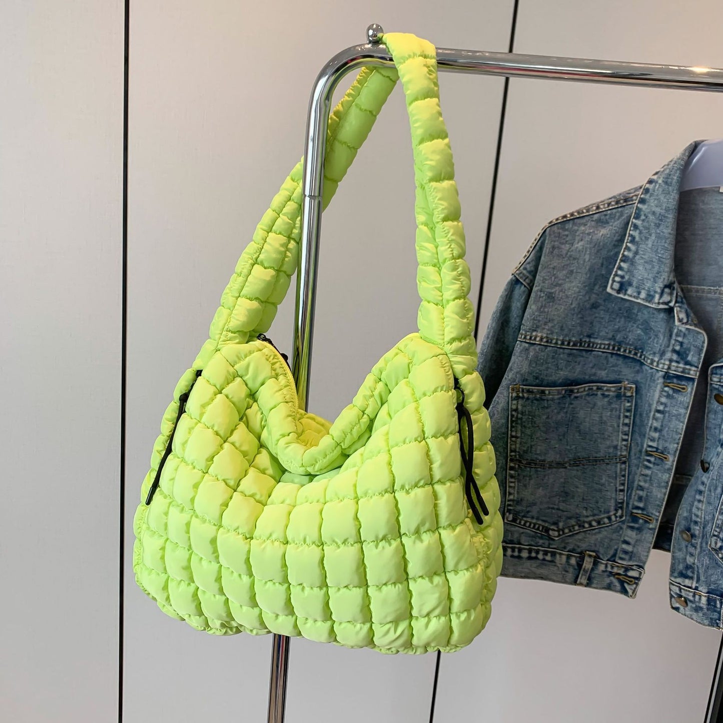 Pleated Cloud Shoulder Bag – Women’s Fashion Large Crossbody Tote