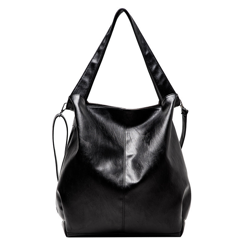 Retro Messenger Tote – Women’s Casual Large Capacity Handbag