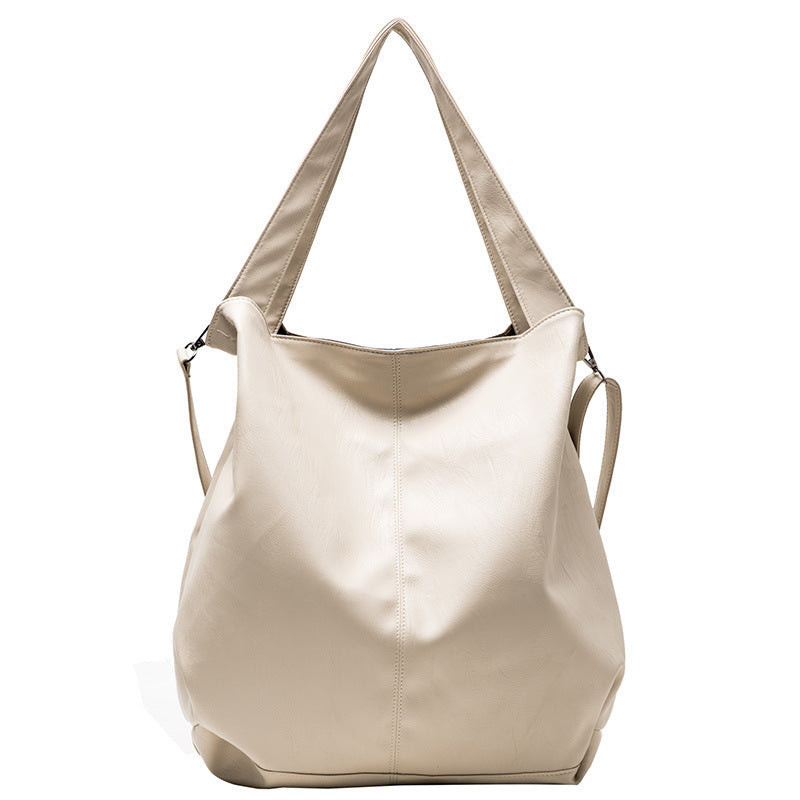 Retro Messenger Tote – Women’s Casual Large Capacity Handbag