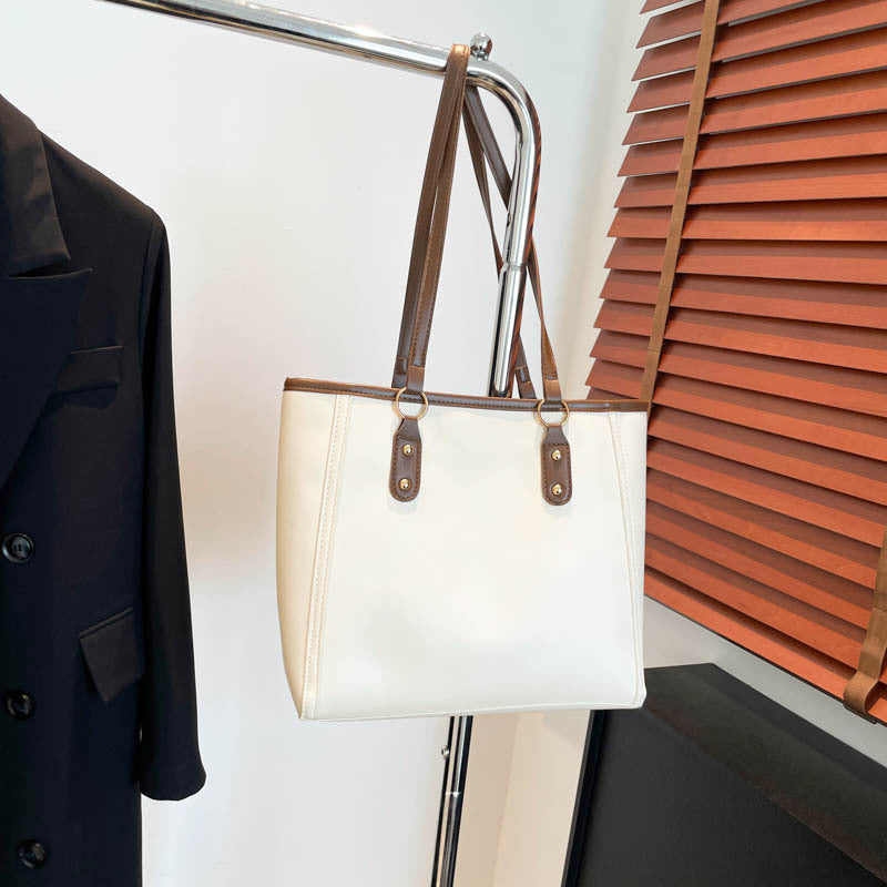 Korean Style Shoulder Bag – Women’s PU Underarm Tote