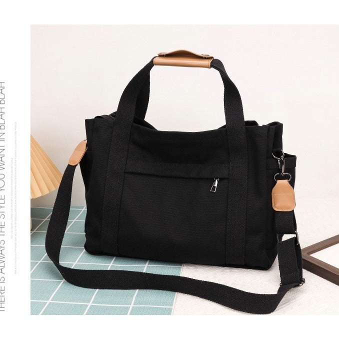 Women’s Canvas Tote Bag – High Quality Large Capacity Shoulder Handbag