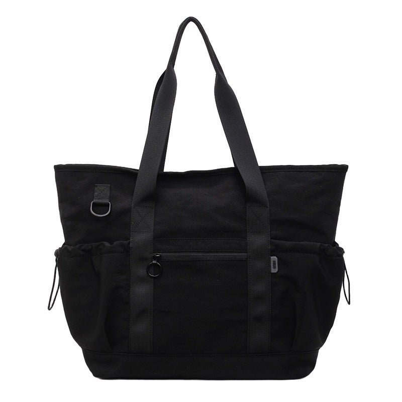 Women’s Travel Fitness Bag – Lightweight Oxford Yoga Shoulder Tote