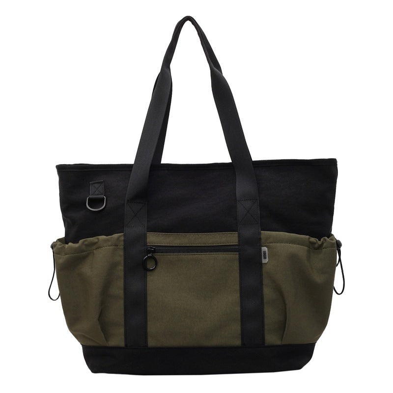 Women’s Travel Fitness Bag – Lightweight Oxford Yoga Shoulder Tote