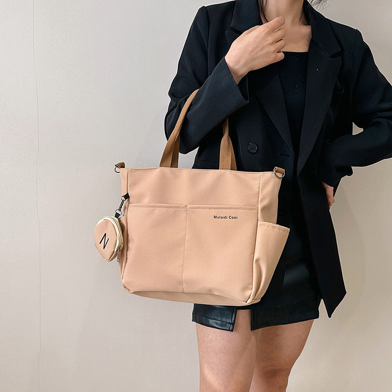 Canvas Tote Crossbody Bag – Women’s Shoulder & Messenger Handbag
