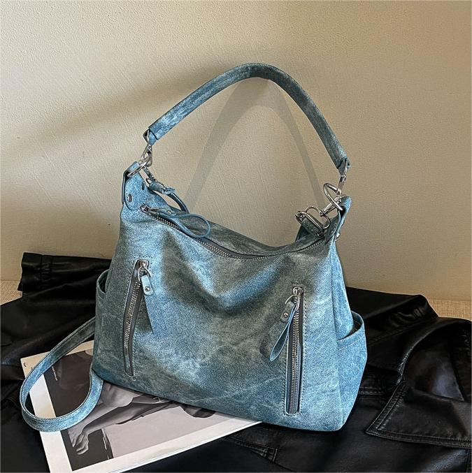 Women’s Large Capacity Shoulder Bag – Simple Casual Fashion Tote