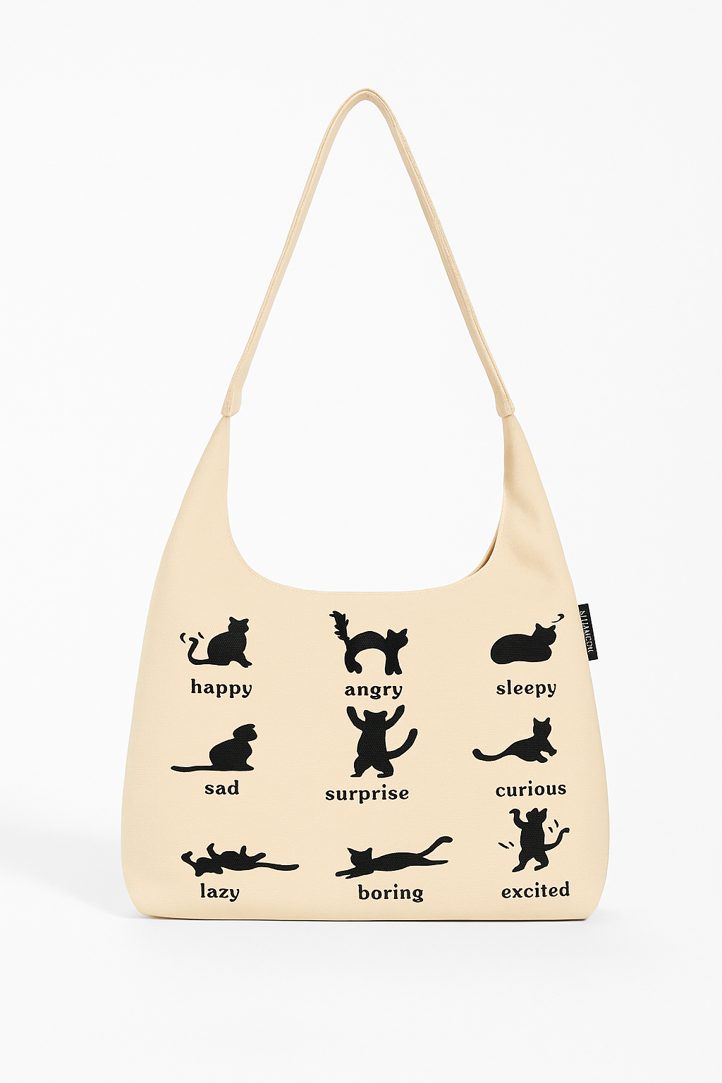 Women’s Canvas Shoulder Bag – Japanese Korean Summer Tote Handbag