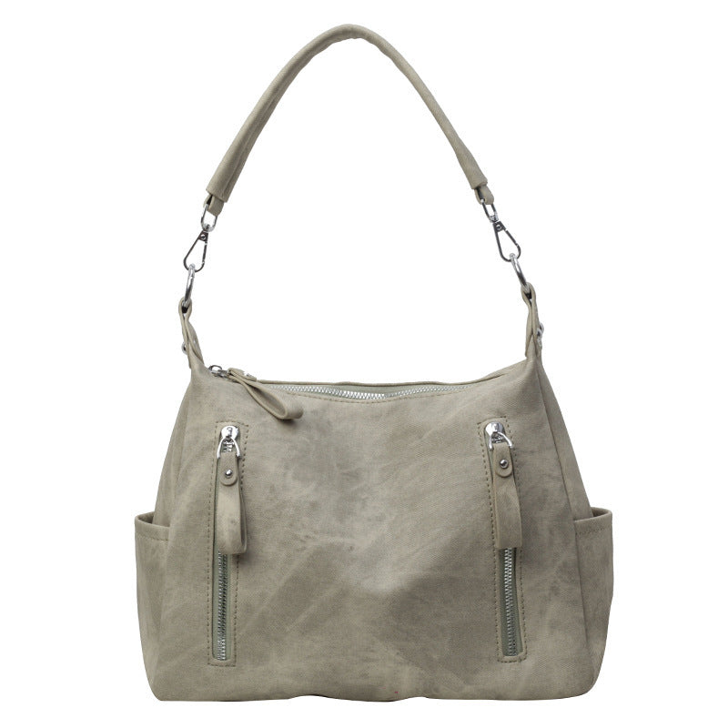 Women’s Large Capacity Shoulder Bag – Simple Casual Fashion Tote