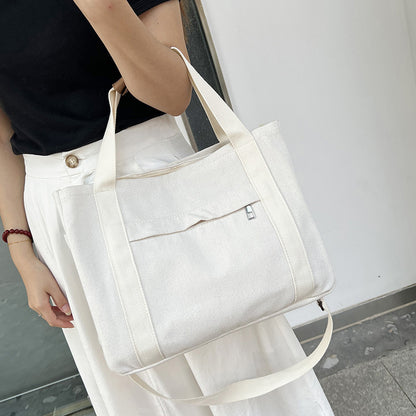 Women’s Canvas Tote Bag – High Quality Large Capacity Shoulder Handbag
