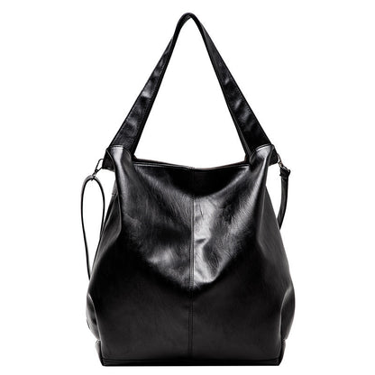 Retro Messenger Tote – Women’s Casual Large Capacity Handbag
