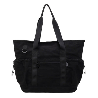 Women’s Travel Fitness Bag – Lightweight Oxford Yoga Shoulder Tote