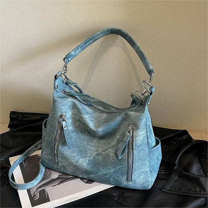 Women’s Large Capacity Shoulder Bag – Simple Casual Fashion Tote