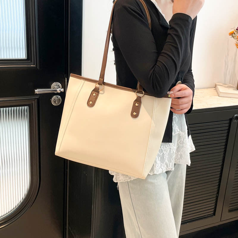 Korean Style Shoulder Bag – Women’s PU Underarm Tote