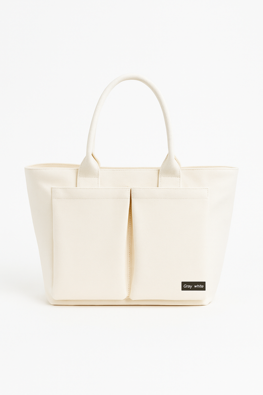Lightweight Shoulder Bag – Sporty Casual PU Tote for Everyday Use