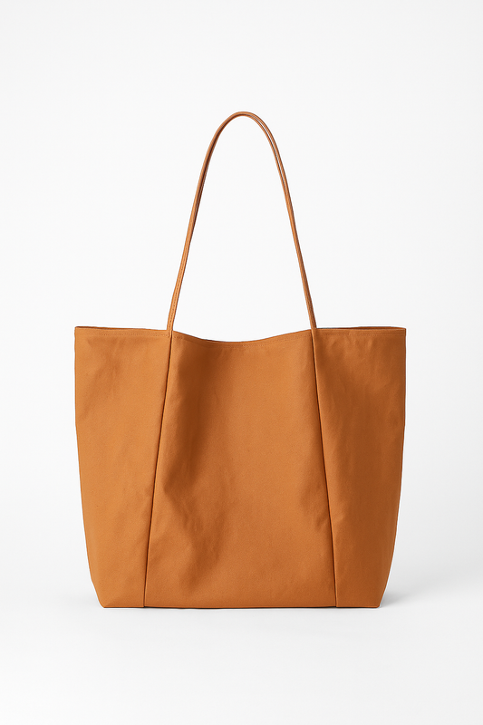 Large Canvas Shoulder Bag – Women’s High Capacity Shopping Tote