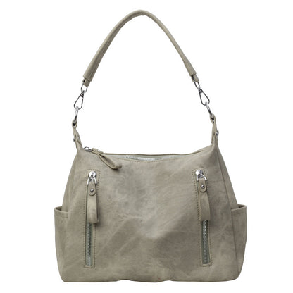 Women’s Large Capacity Shoulder Bag – Simple Casual Fashion Tote