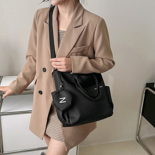Canvas Tote Crossbody Bag – Women’s Shoulder & Messenger Handbag